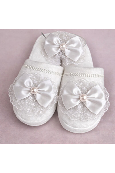 Canbutik طقم تي شيرت للحوامل مزين بفيونكة بيضاء ولؤلؤ، مقاس شبشب، مع طقم تاج