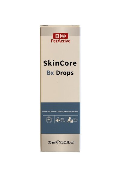Bio PetActive BİOPET ACTİVE SKIN CORE BX DROPS 30ML