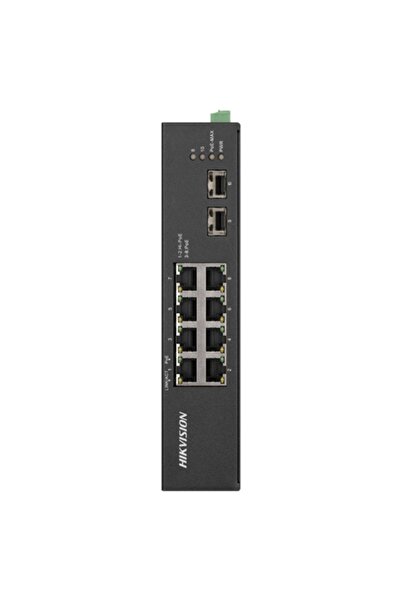 Hikvision DS-3T0510HP-E-HS 8 Port Gigabit PoE Switch