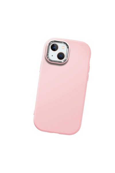 quırkshıeld حافظة سيليكون وردية اللون منقوش مطبوع متوافقة مع هاتف iPhone 13/1...