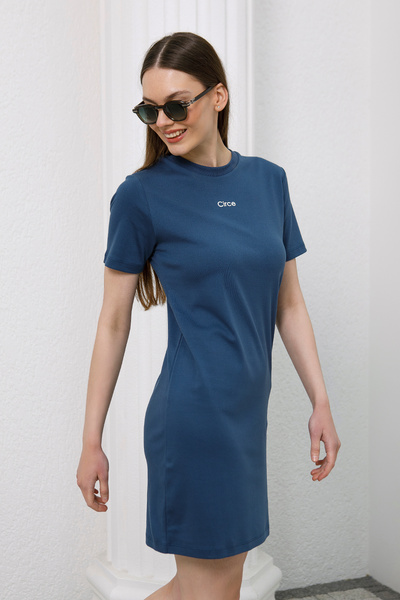 Circe Interlock Mini Dress