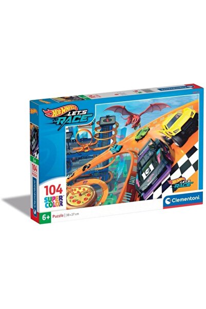 CLEMENTONI Παζλ 104 κομμάτια - Hotwheels (Clementoni-25760)
