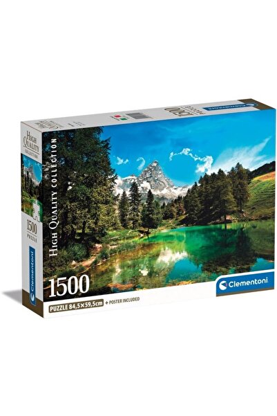 CLEMENTONI Παζλ 1500 κομμάτια - Μπλε Λίμνη (Clementoni-31720)