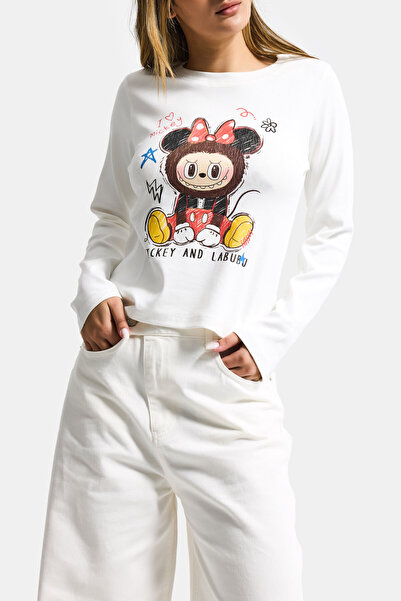 it's basic Ženska off-white majica sa printom w5 Sa deznom