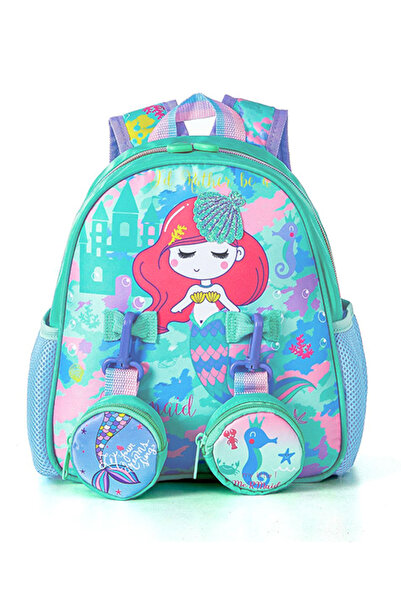 GOG Toddler Girls Backpack Cute Mermaid School Bag , Lightweight Waterproof M...