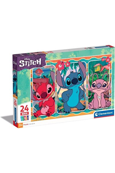 CLEMENTONI Παζλ 24 τεμάχια - 24 Μάξι Σούπερ Χρώματα - Στιτς (Clementoni-24029)