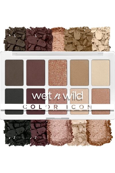 WET N WİLD Wet n Wild, Color Icon 10-Pan Palette, Eyeshadow Palette, 10 Richl...