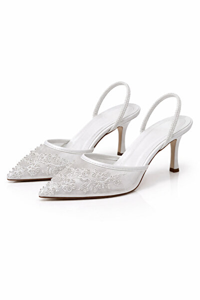Giydim Gidiyor Αρβέλα Στιλέτο Λευκό