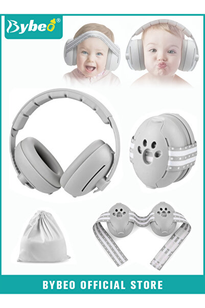 BYBEO Baby Ear Muffs, Baby Ear Protection, Noise Cancelling Headphones for Sl...