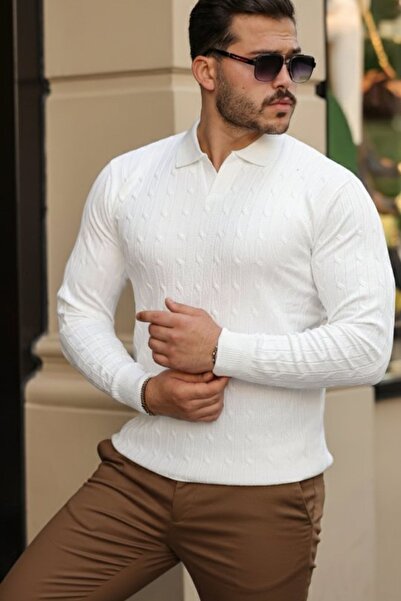 Hiccup Janes Knitted Polo Collar Sweater