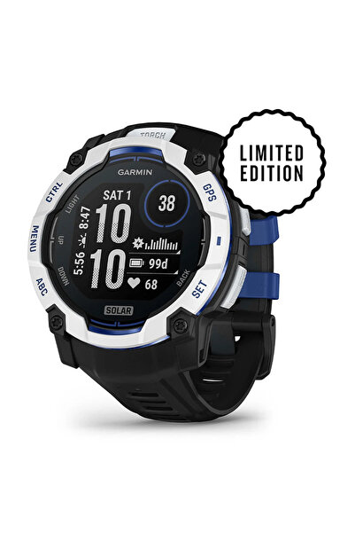 Garmin Ρολόι Instinct 3 Solar 50MM Whitestone-Black