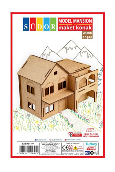 Südor Ahşap Maket Konak (MD1-07)