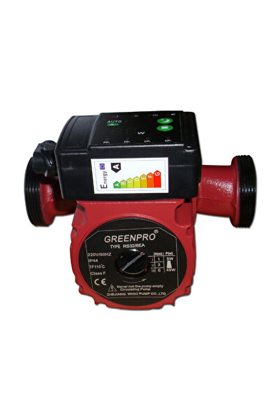 regata Recirculation Pump Greenpro 32-40-180, 180mm, 220V, 7 Bar, IP44, 110°C