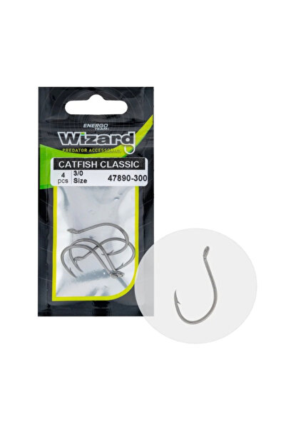 wizard Carlige Somn Catfish Classic, Nr.1/0, 4buc/plic