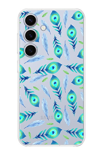 PrintiFy Evil Eye Bead 3 Camera Protected Transparent Silicone Case Compatibl...