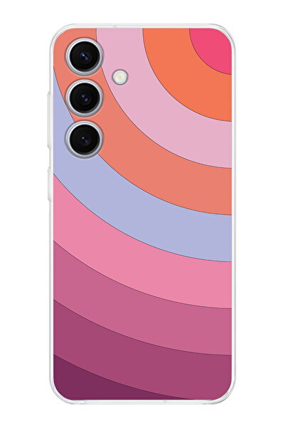 PrintiFy Samsung S26 Compatible Camera Protected Colorful F Design Transparen...