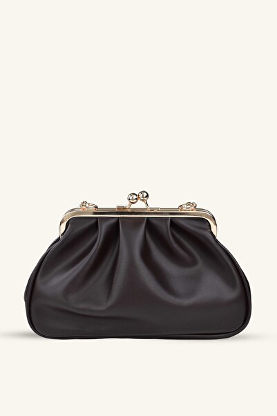 birizmoda Clutch Rosel geantă - Maro amar