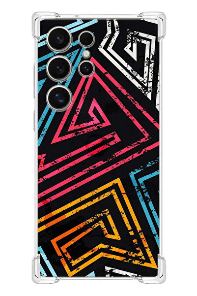 PrintiFy Samsung S26 Ultra Compatible Camera Protected Vintage Design Transpa...