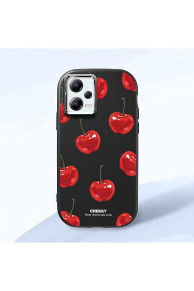 ucuc حافظة سيليكون سوداء متوافقة مع هاتف Redmi Note 12 5G مع حماية للكاميرا م...