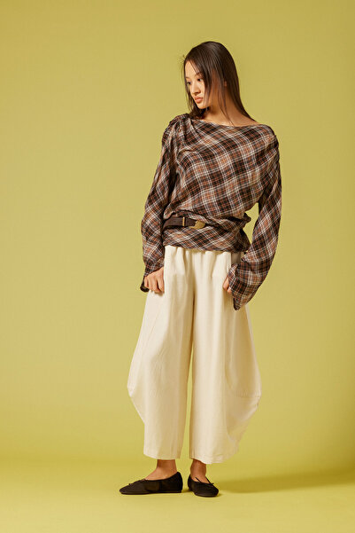 Nisan Linen Mixed Volume Pants