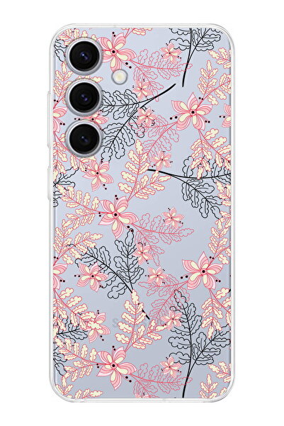 PrintiFy Samsung S26 Compatible Camera Protected Transparent Silicone Case wi...