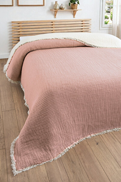 Sevim Muslină căptușită cu pilotă straturi 240x260 cm - Dimensiune Battal cuv...