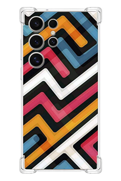 PrintiFy Samsung S26 Ultra Compatible Camera Protected Transparent Silicone C...