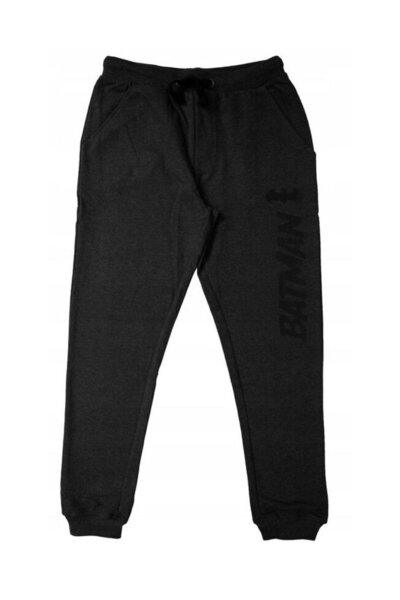 Batman Pantaloni de trening pentru băieți, 60% bumbac, Batman, gri închis