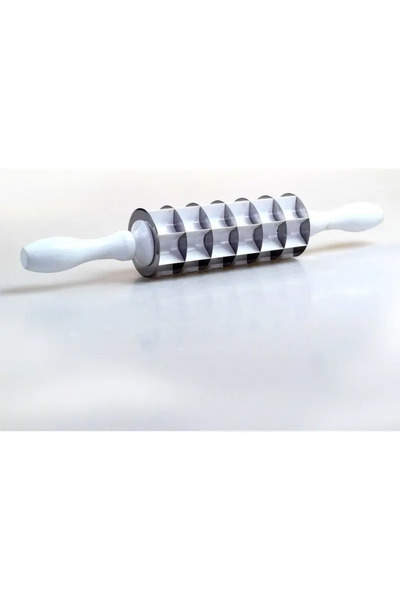 Perağ Mantı Merdanesi 7 Bıçaklı Tek Hamlede Eşit Mantı Kesimi Pratik Hamur Ke...