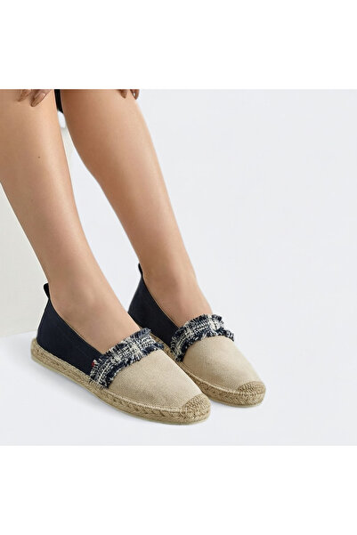 Maria Liza İspanyol Tarzı Keten Espadrille