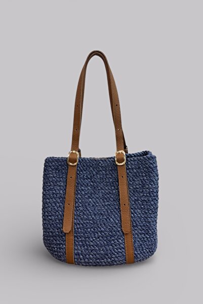 MaVaux Velora Genuine Leather Detailed Soft Rope Women's Straw Sandals Should...