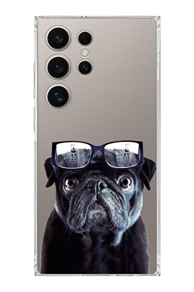 PrintiFy Dog 3 Camera Protected Transparent Case Compatible with Galaxy S26 U...