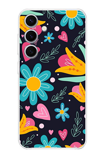 PrintiFy Retro Color 1 Camera Protected Transparent Case Compatible with Sams...