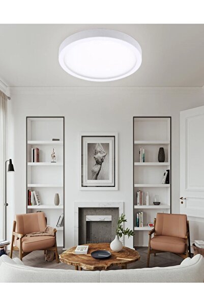 Allians Beyaz 6500K LED Tavan Lambası, Banyo, Balkon, Tuvalet İçin Aydınlatma