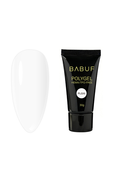 BABUF PolyGel Builder PLG – Gel de Construcție pentru Extensii Unghii, Contro...