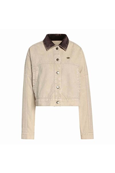 adidas Kadın Bej Ceket P ESS TT KE1069