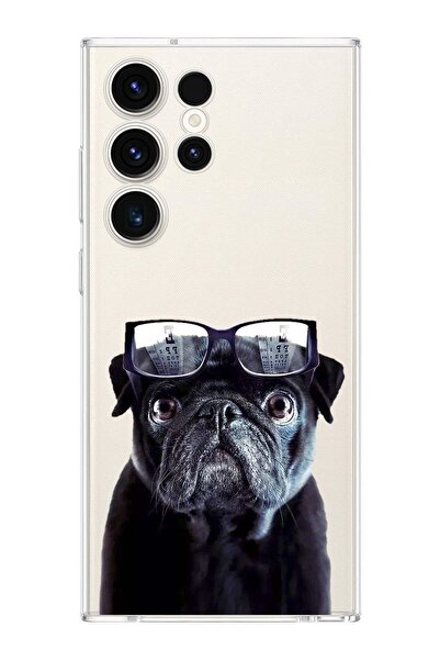 PrintiFy 1mm Slim Fit Dog 3 050F Printed Transparent Case Compatible with Sam...