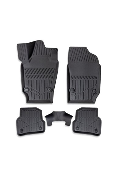 DELUXETUNING Set covorașe de cauciuc pentru interior VW Polo 2002-2009