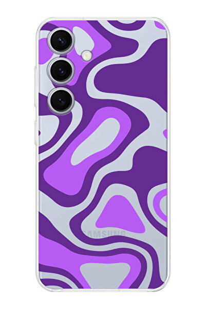 PrintiFy Samsung S26 Compatible Camera Protected Colorful Pattern Design Tran...