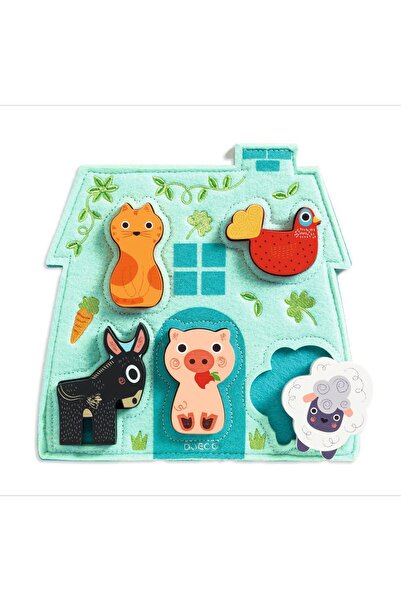 djeco 5-piece puzzle - Mouki (Djeco-01072)