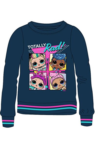 L.O.L. SURPRISE Pulover gros din bumbac , Totally Radiant, LOL, Bleumarin