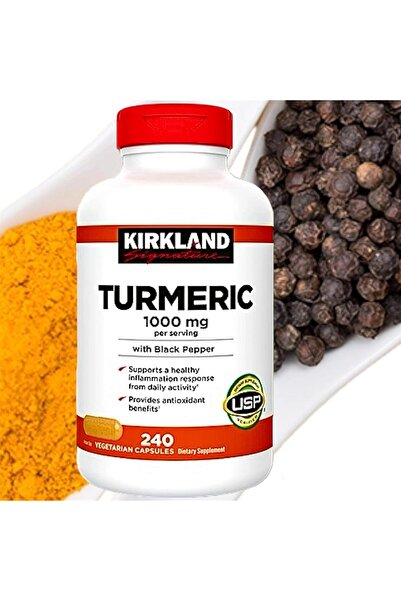 Kirkland Signature Turmeric 1000 mg, 320 Vegetarian Capsules