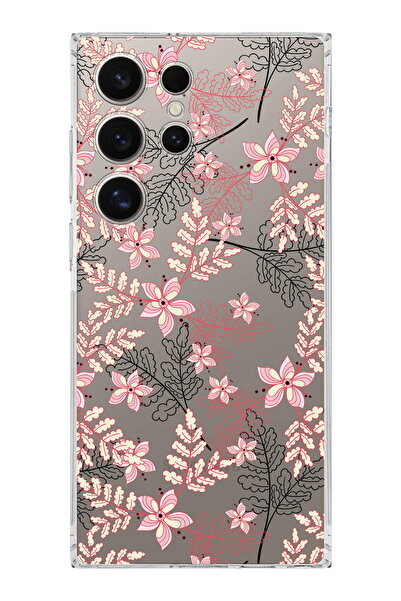 PrintiFy Samsung S26 Ultra Compatible Transparent Silicone Case with Camera P...