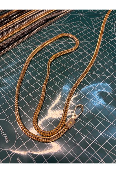 ALOTUHAFİYE HAZIR ÇANTA ZİNCİRİ (GOLD) 120 cm