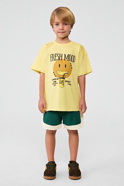 NBT JEANS BG Store Boy's Yellow Tshirt