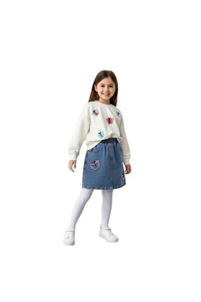 Sy Store Set de blugi cu fluturi pentru fete