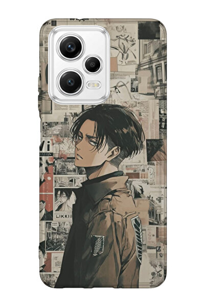 lelia حافظة هاتف شفافة متوافقة مع Poco X5 5G مطبوع |   المجموعة: دفتر رسم Ani...