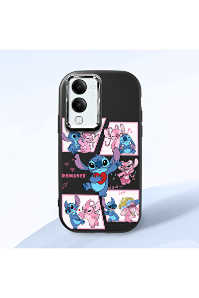 ucuc حافظة سيليكون سوداء متوافقة مع هاتف Vivo Y19S GT مزودة بـ ماصّ للصدمات ك...