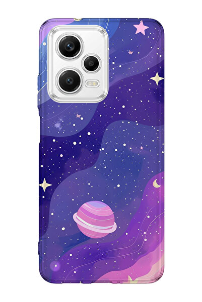 lelia حافظة هاتف شفافة متوافقة مع Redmi Note 12 5G مطبوع |   مجموعة كوزميك وِ...