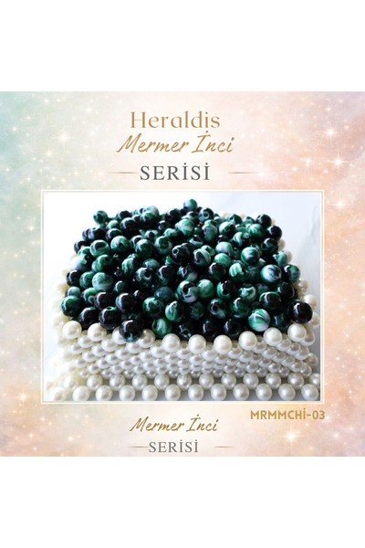 HERALDİS خرز لؤلؤي بلاستيكي 10 ملم 100 قطعة MRMMCHI-03